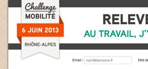 Challenge Mobilité Rhône-Alpes